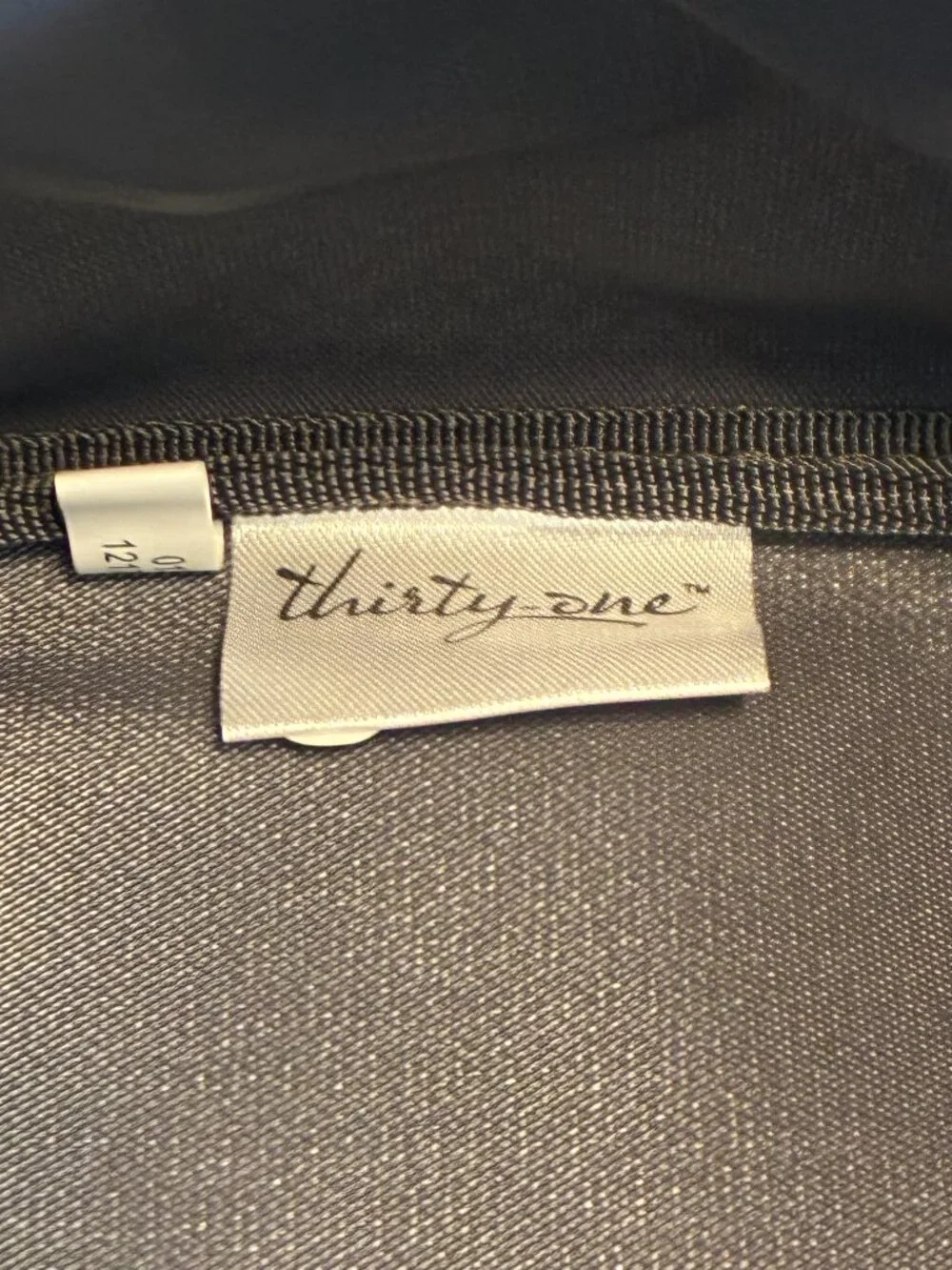 Thirty-One Littles Carry-All Caddy Gray Bicycle Print NWT Organizer Storage Bin